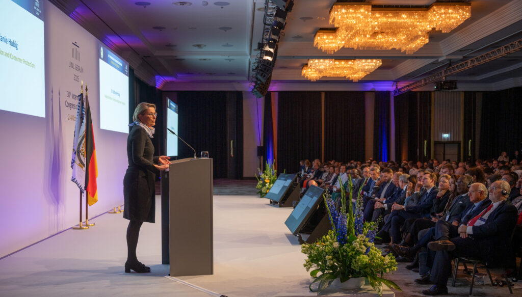 German Federal Minister of Justice, Dr. Stefanie Hubig, at the Opening Ceremony of the Congress
