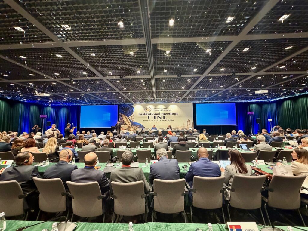 The UINL General Assembly in Tirana, Albania