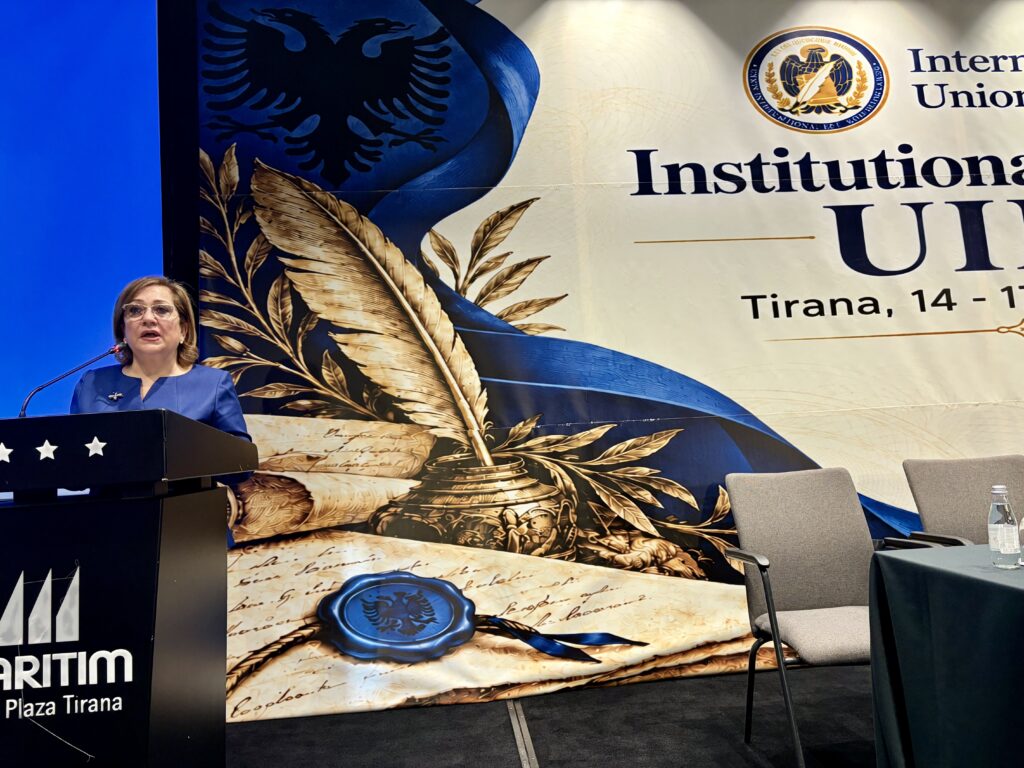 Mimoza SADUSHAJ, President of the National Association of Notaries of Albania